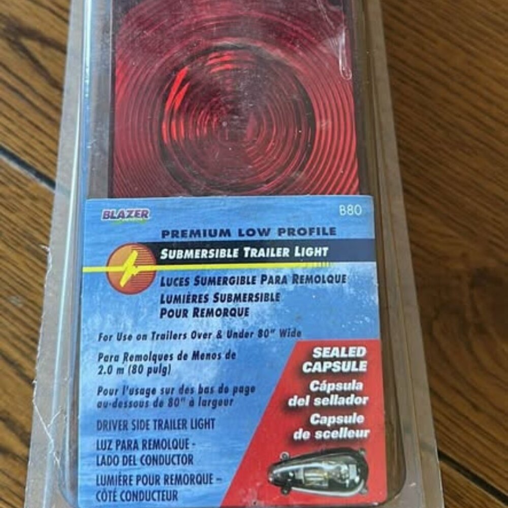 Blazer B80 Premium Low Profile Submersible Trailer Light Driver Side